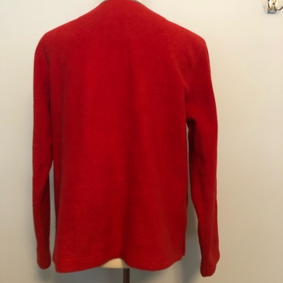 Really Ugly Vintage Christmas Sweater/ Button Down Red Cardigan. Size Medium. - Picture 7 of 13